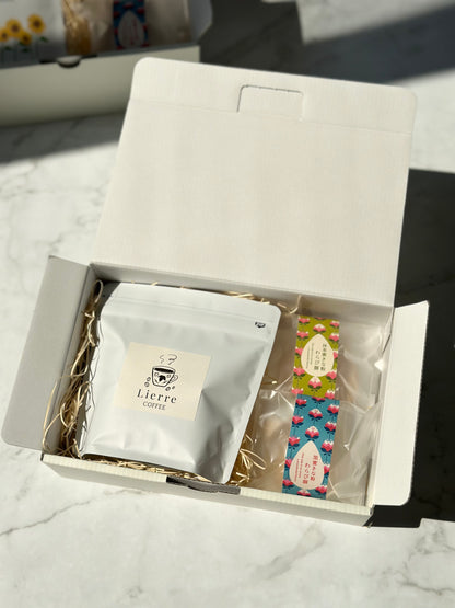 《Summer GIFT》珈琲豆とわらび餅の詰め合わせ　